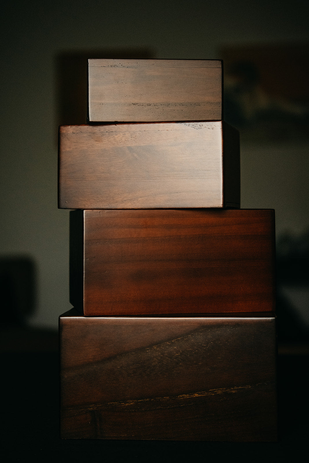 Paulownia Hardwood Box Urn